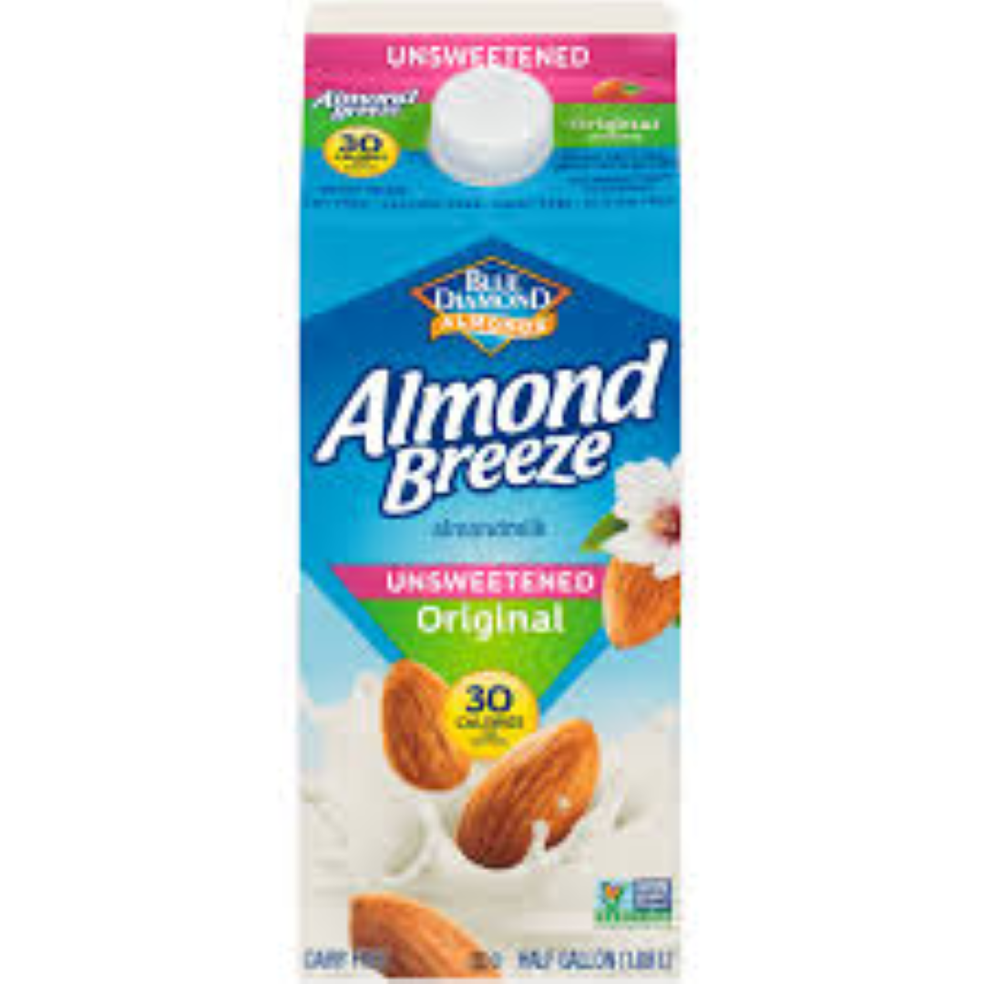 BLUE DIAMOND ALMOND BREEZE ORIGINAL UNSWT 1LT